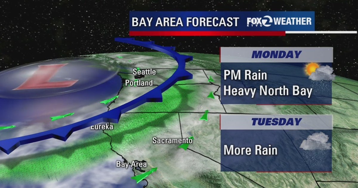 Rain returns to the Bay Area this week, rainfall totals still below ...