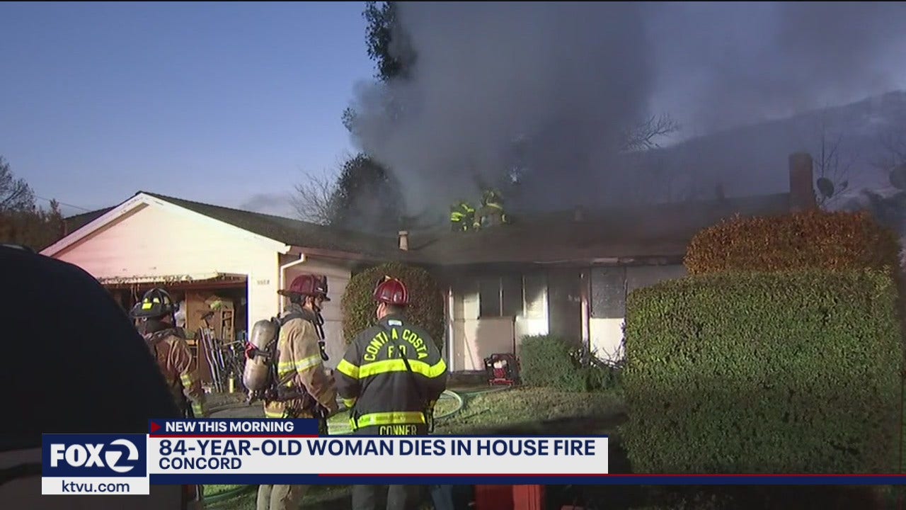 84-year-old Woman Dies In Concord House Fire | KTVU FOX 2