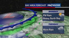 Rain returns to the Bay Area this week, rainfall totals still below average