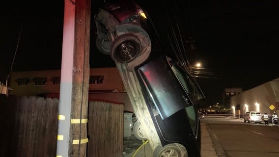 San Mateo police arrest two for mail theft after pursuit