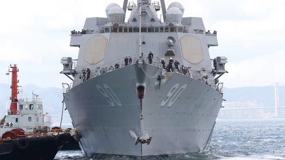 Navy reports COVID-19 cases aboard Pearl Harbor destroyer USS Chafee