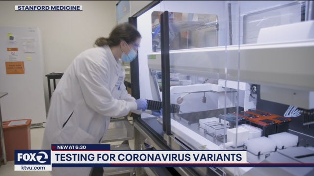 Bay Area scientists work to identify COVID-19 variants