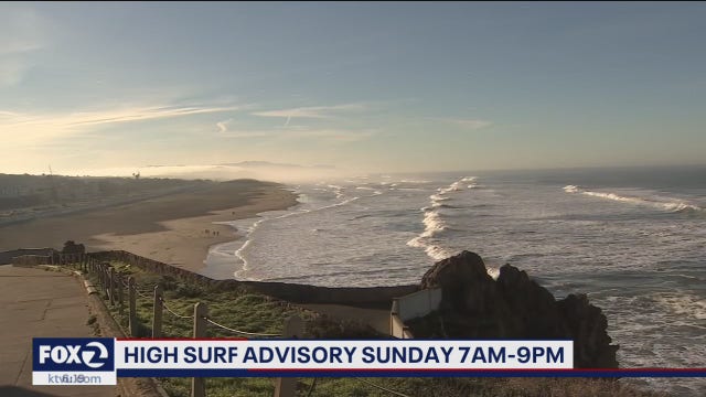 High surf warning issued along coastal region