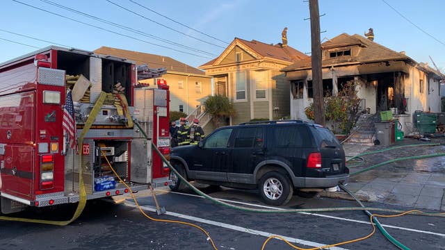 Three people displaced in Emeryville house fire