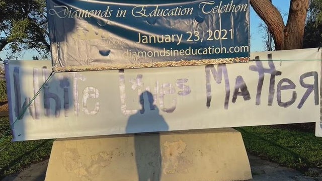 Union City officials remove 'White Lives Matter' banner from intersection