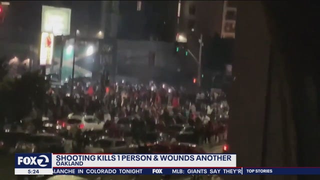 Hundreds of cars participated in weekend Oakland sideshow