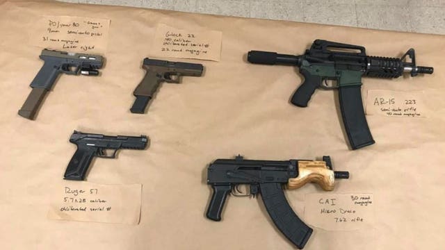 Richmond police discover multiple firearms after pursuit and crash, three arrested