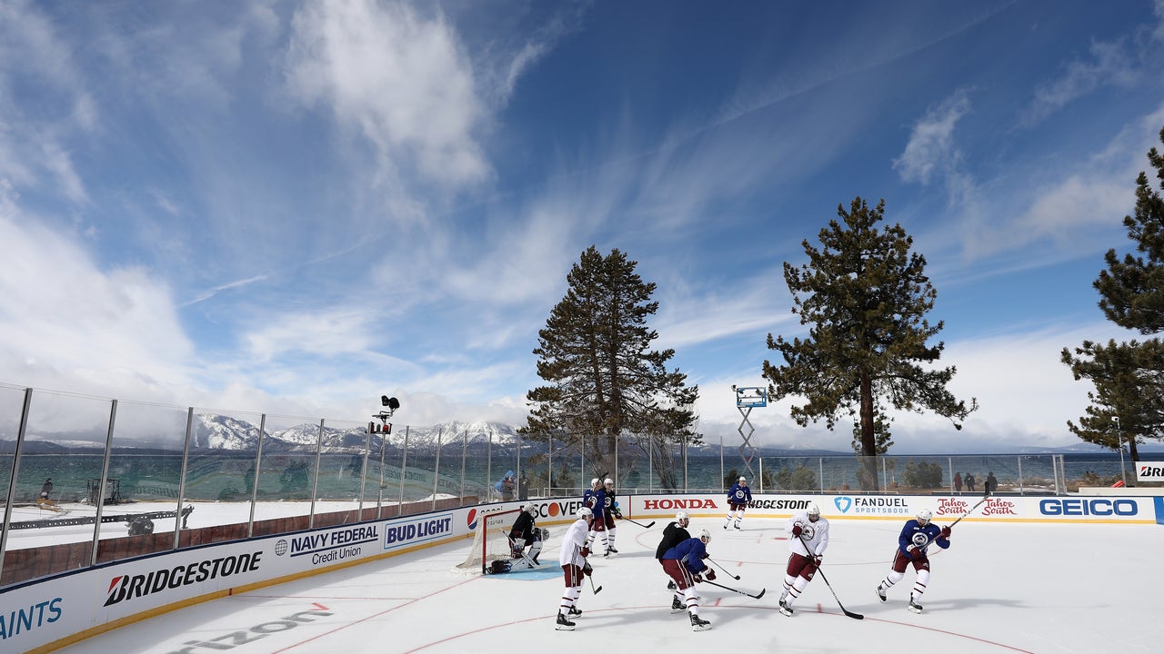 Tahoe backdrop is mic drop moment for outdoor NHL games