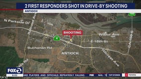 Firefighter and paramedic shot in Antioch drive-by shooting