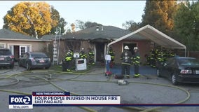 Mother, daughter hospitalized with burns after East Palo Alto house fire