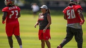 Bucs double up female coaches in Super Bowl with not 1 but 2