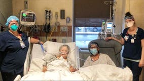 Illinois couple fighting coronavirus treated to 'dinner date' by hospital staff: 'Always inseparable'