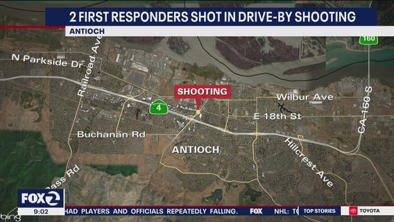 Firefighter and paramedic shot in Antioch drive-by shooting