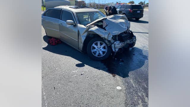 Three arrested after car flees Antioch collision scene, crashes again