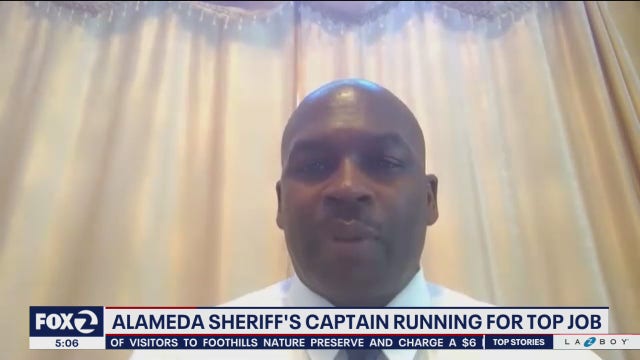 Veteran law enforcement officer running to unseat longtime Alameda County sheriff