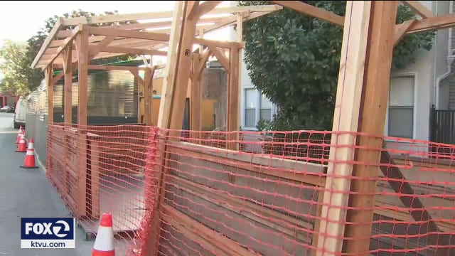 Oakland’s Rockridge repaving project thwarts plans for outdoor dining