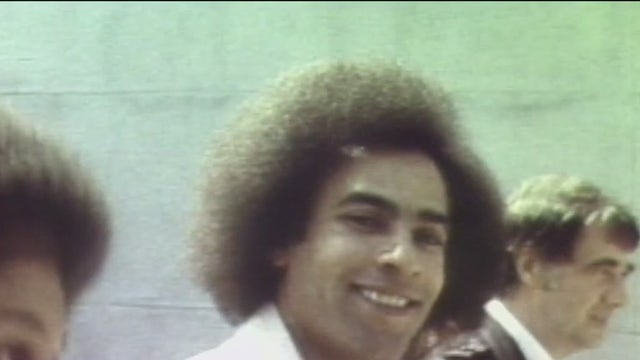 Part of Ninth Street in West Oakland named for Huey P. Newton