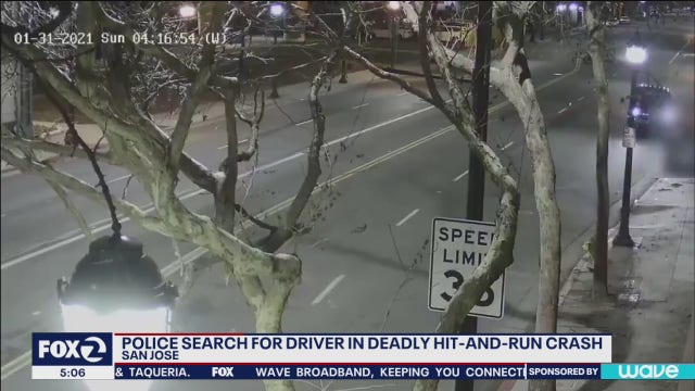 San Jose police seek driver of hit-and-run that killed cyclist