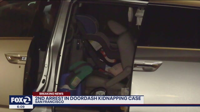 2nd arrest made in San Francisco kidnapping of DoorDash driver's children