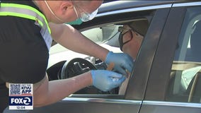 Contra Costa County drive-through vaccination site aims for 15,000 vaccines a week