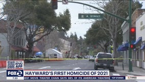 Hayward police investigate 1st homicide of 2021