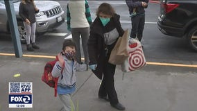 Youngest students at Dublin Unified head to class in person; questions about the fall remain