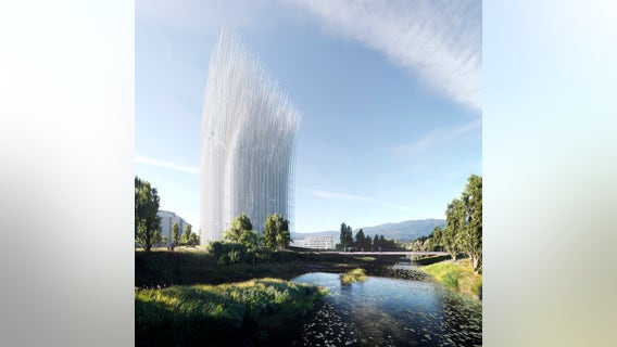 'Breeze of Innovation' wins design contest for Silicon Valley landmark