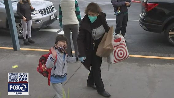 Youngest students at Dublin Unified head to class in person; questions about the fall remain