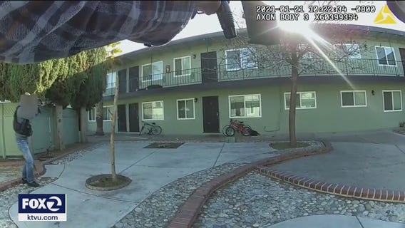 Body-cam videos released in deadly shooting of fugitive by San Jose police