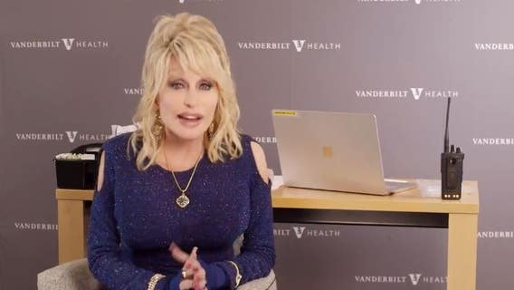 'Vaccine, vaccine': Dolly sings 'Jolene' rewrite before shot