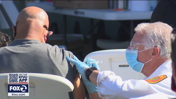 Treasure Island residents receive COVID-19 vaccine from San Francisco first responders