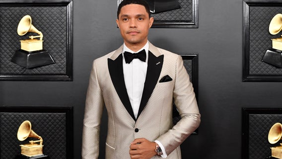 For Trevor Noah, Grammy Awards were a return to in-person hosting