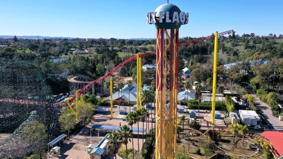 Who is ready for a roller coaster ride? Six Flags will reopen in April