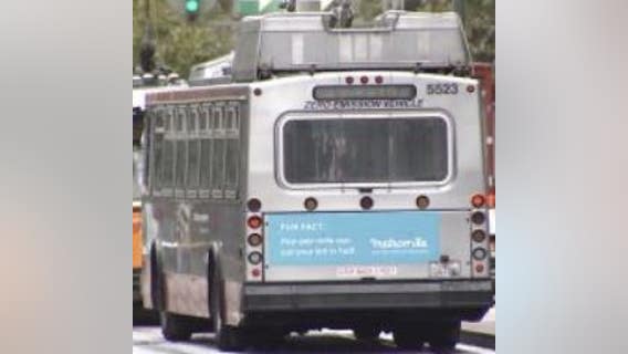 1 hospitalized in San Francisco Muni bus crash involving moped