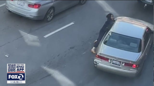 Woman robbed, dragged by getaway car in San Francisco