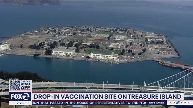 Drop-in vaccination site opening for residents on Treasure Island
