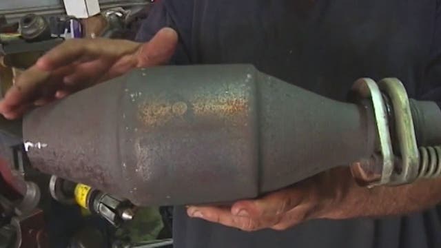 Man trying to steal catalytic converter crushed to death by car