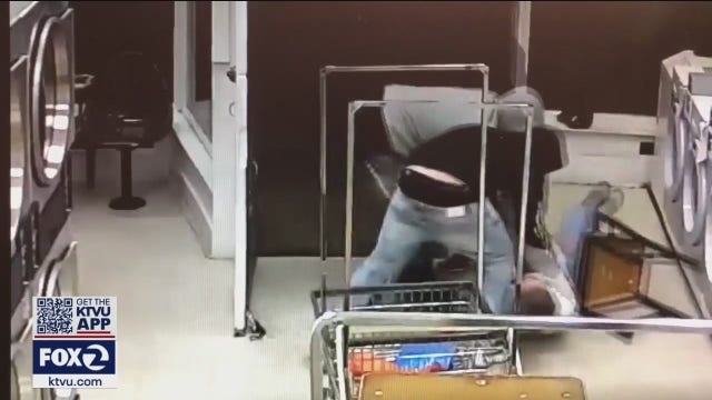 Three charged in San Francisco laundromat attack of Asian man