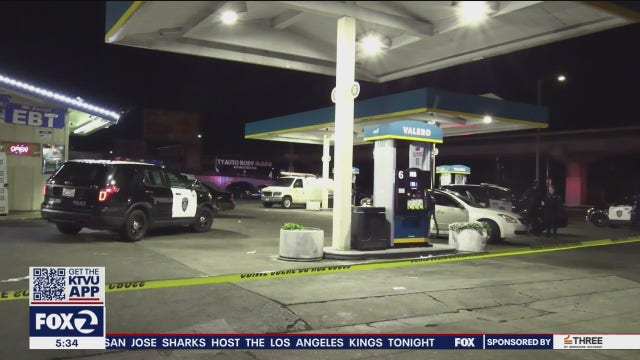 Deadly shooting at Oakland gas station; victim found in car