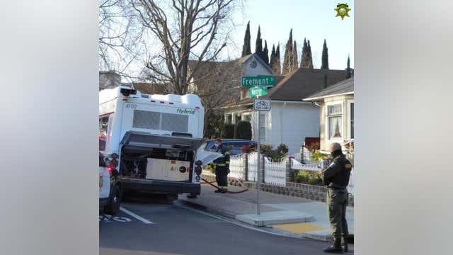 Man arrested, accused of stealing a VTA bus with passenger on board