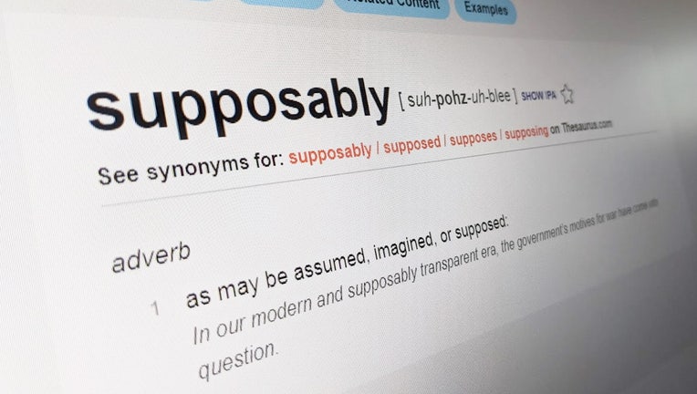 supposably dictionary com wtvt