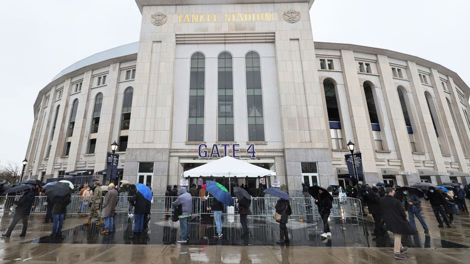 New York's Yankee Stadium Hosts Major Coronavirus Vaccination Site