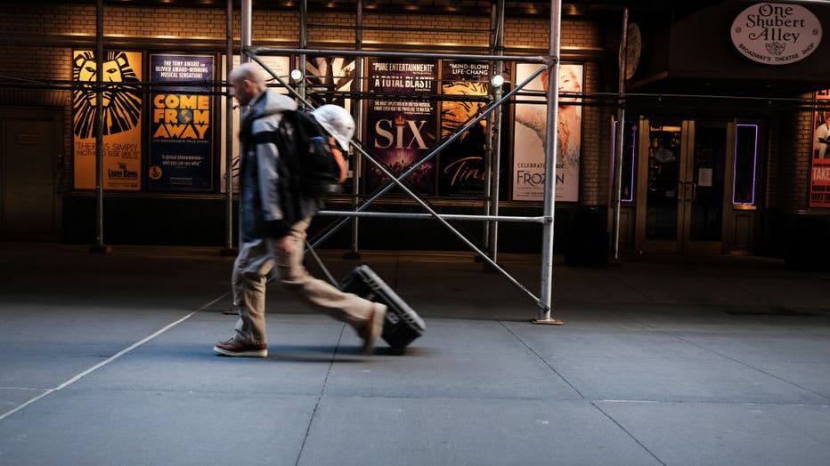 Broadway Theaters Remain Shuttered A Year On From Closing Due To Covid Pandemic