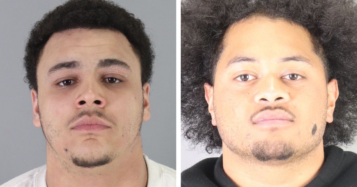 San Mateo police arrest two men in connection with weekend crime spree ...