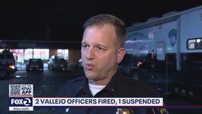 Two Vallejo police lieutenants fired, including union leader