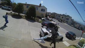 Family visiting San Francisco chases car burglars, two injured