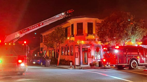 2 rescued from blaze at Half Moon Bay's historic San Benito House