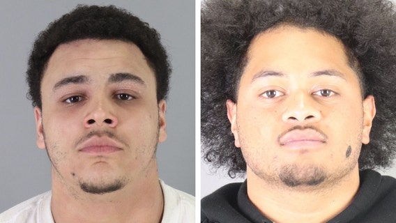 San Mateo police arrest two men in connection with weekend crime spree, seek third suspect