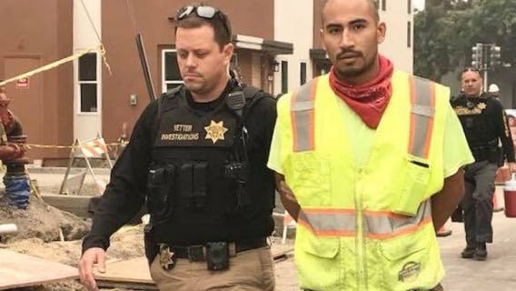 California man held for allegedly starting deadly wildfire