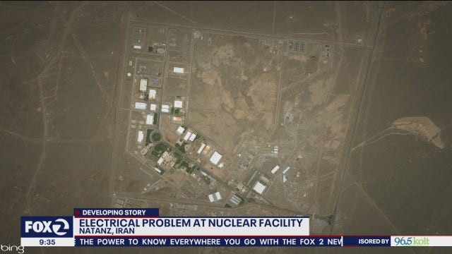 Iran calls Natanz atomic facility blackout 'nuclear terrorism'